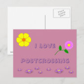 I Love Postkruising Briefkaart (Voorkant / Achterkant)