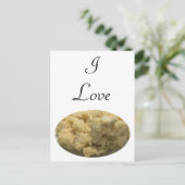 I Love Potato Salad Briefkaart (Staand voorkant)