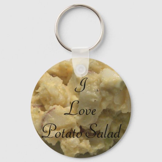 I Love Potato Salad Sleutelhanger (Voorkant)