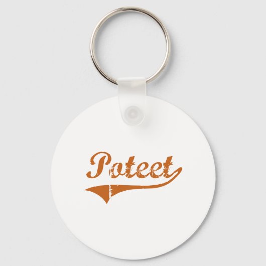 I Love Poteet Texas Sleutelhanger (Voorkant)