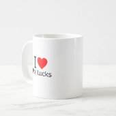 I Love Potlucks Koffiemok (Voorkant links)