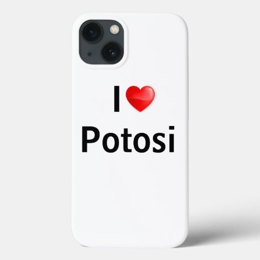 I love Potosi Case-Mate iPhone Case (Achterkant)