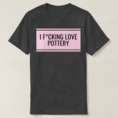 I Love Pottery 5 T-shirt (Design voorkant)