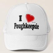 I Love Poughkeepsie Trucker Pet (Voorkant)