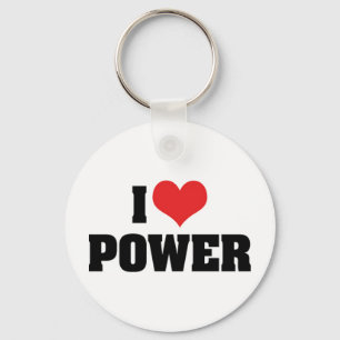 I Love Power Sleutelhanger