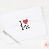 I ❤️ Love PR - PR Afdeling of Firm - STICKER (Envelop)