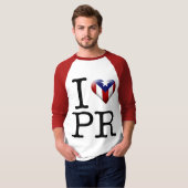 I Love PR T-shirt (Voorkant volledig)