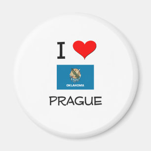 I Love Prague Oklahoma Magneet