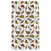 I Love Prehistorische Dinosaurs Gift Bag Klein Cadeauzakje (Achterkant)