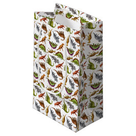 I Love Prehistorische Dinosaurs Gift Bag Klein Cadeauzakje
