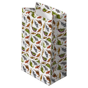 I Love Prehistorische Dinosaurs Gift Bag Klein Cadeauzakje