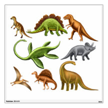I Love Prehistorische Dinosaurs Wall Decal