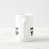 I Love President Trump Heart Porselein Kop (Achterkant)