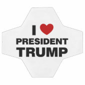 I Love President Trump Heart Voetbal (Enkel)