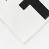 I Love President Trump Hearts Fleece Deken (Hoek)