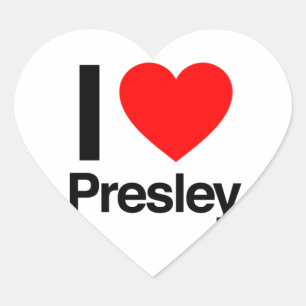 i love presley hart sticker