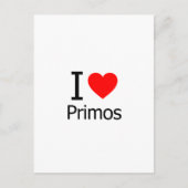 I Love Primos Briefkaart (Voorkant)