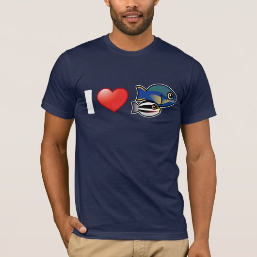 I Love Princess Parrotfish T-shirt (Voorkant)