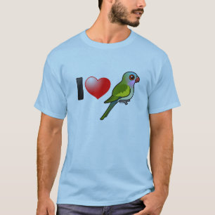I Love Princess Parrots T-shirt