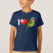 I Love Princess Parrots T-shirt (Voorkant)