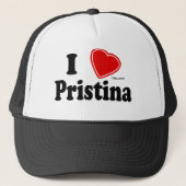 I Love Pristina Trucker Pet (Voorkant)