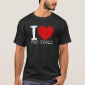 I Love Pro Tools (White) T-shirt (Voorkant)