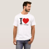 I Love Pro Tools (zwart) T-shirt (Voorkant volledig)
