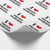 I Love Profit Margins Cadeaupapier (Hoek)