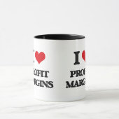 I Love Profit Margins Mok (Midden)
