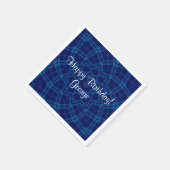 I Love Pset Blue Servetten (Hoek)