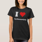 I Love Psychoanalysis T-shirt (Voorkant)