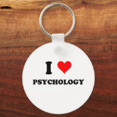 I Love Psychology Sleutelhanger (Voorkant)