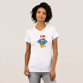 I Love Pudicat T-shirt (Voorkant volledig)