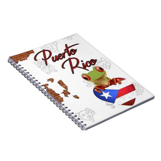 I Love Puerto Rico Notitieboek (Rechterzijde)
