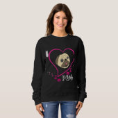 I Love PUG Shirt Classic T-shirt 95 (Voorkant volledig)
