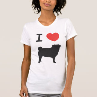 I love Pugs T-shirt