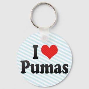 I Love Pumas Sleutelhanger