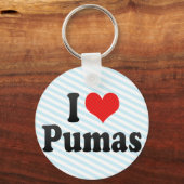 I Love Pumas Sleutelhanger (Voorkant)