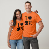 I Love Pumpkin Pi T-shirt (Unisex)