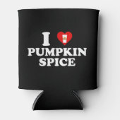 I Love Pumpkin Spice Blikjeskoeler (Voorkant)