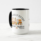 I Love Pumpkin Spice Drink Mok (Voorkant links)