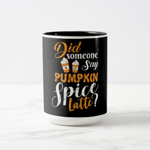 I Love Pumpkin Spice Latte Mok