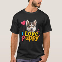 I Love Puppy - Schattig Hondenliefhebber ontwerp