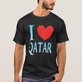 I love Qatar T-shirt (Voorkant)