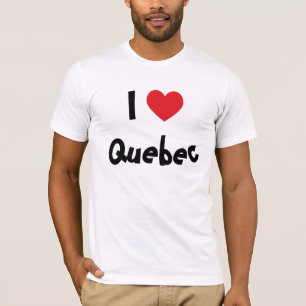 I Love Quebec T-shirt