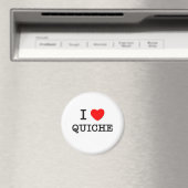 I Love Quiche Magneet (Insitu (Vaatwasser))