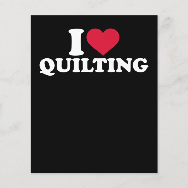 I Love Quilting Premium (Voorkant)