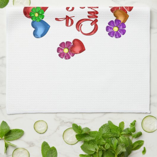 I Love Quilting Theedoek (Gevouwen)