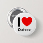 i love quinces ronde button 5,7 cm (Voorkant /achterkant)