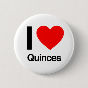 i love quinces ronde button 5,7 cm